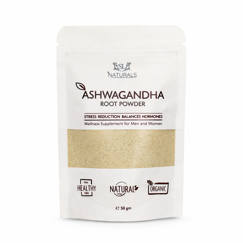 Buy SL Naturals Ashwagandha Root Powder at Best Price in Pakistan - Glow Beauty