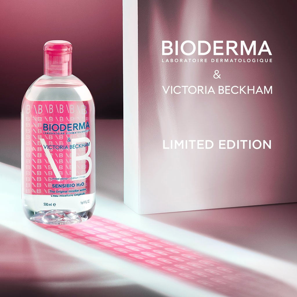 Bioderma Sensibio Micellar Water H2O (Victoria Beckham Limited Edition) - 500ml