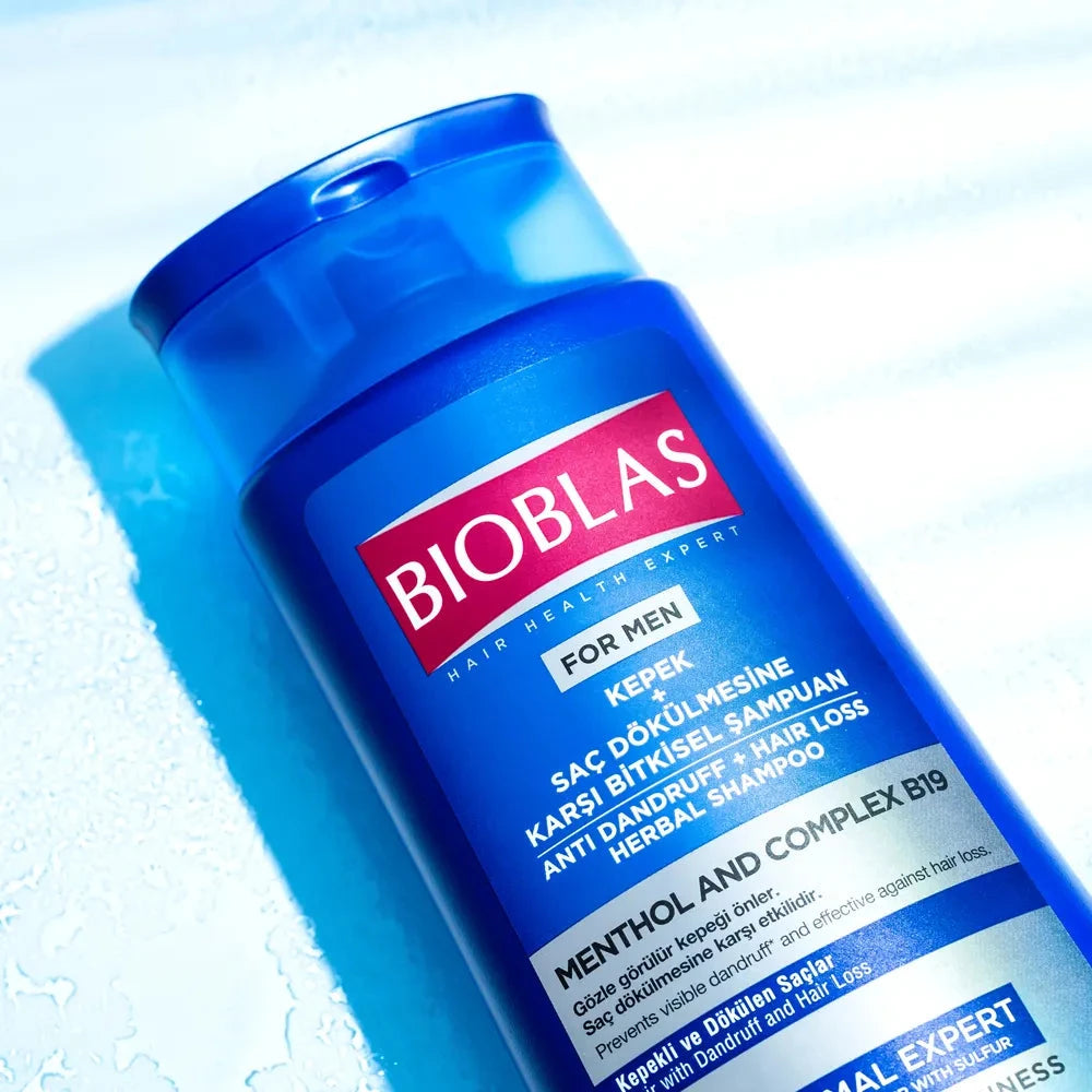 Buy Bioblas Menthol Anti-Dandruff and Anti-Hair Loss Shampoo for Men - at Best Price Online in Pakistan