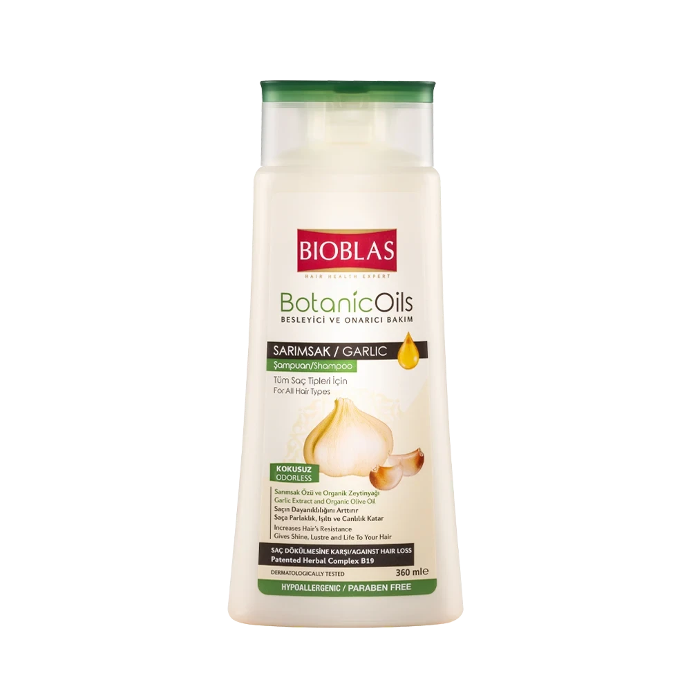 Buy Bioblas Sarimsak Botanic Oils & Garlic Strengthening Anti-Hair Loss Shampoo - at Best Price Online in Pakistan