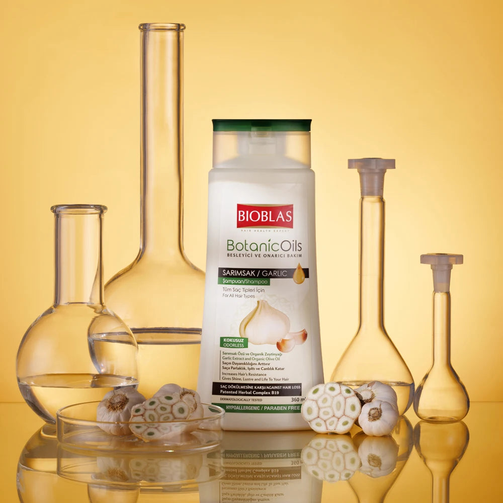 Buy Bioblas Sarimsak Botanic Oils & Garlic Strengthening Anti-Hair Loss Shampoo - at Best Price Online in Pakistan