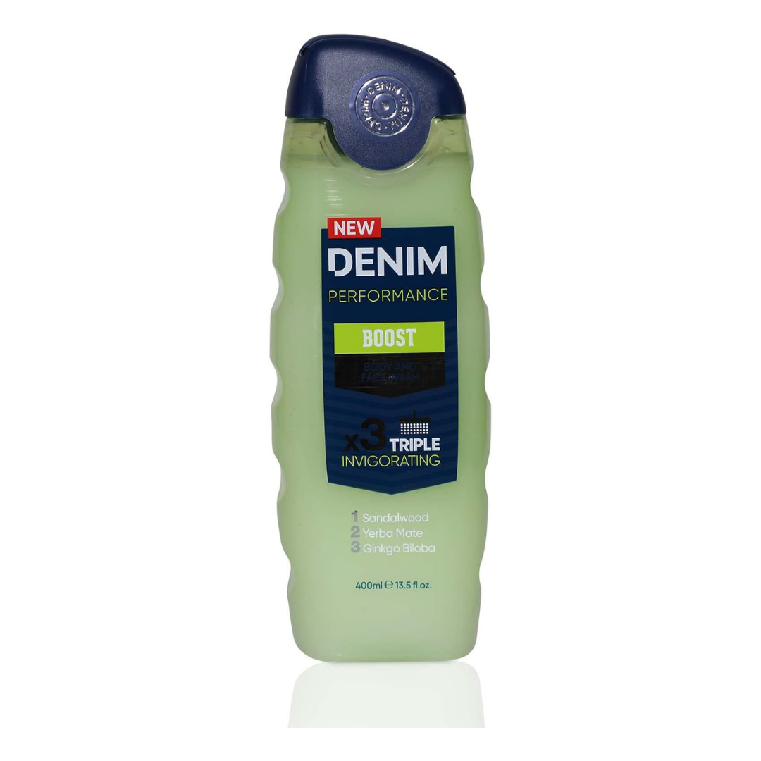 Buy Denim Performance Boost Body & Face Wash Triple Invigorating 400ml - at Best Price Online in Pakistan