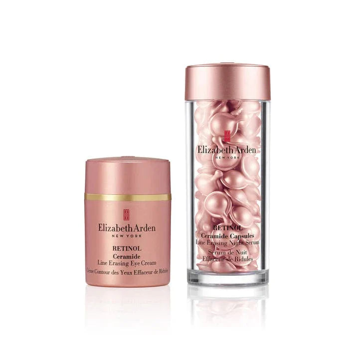 Buy Elizabeth Arden Retinol Ceramide Caps Face Night Serum And Eye Cream Set - at Best Price Online in Pakistan