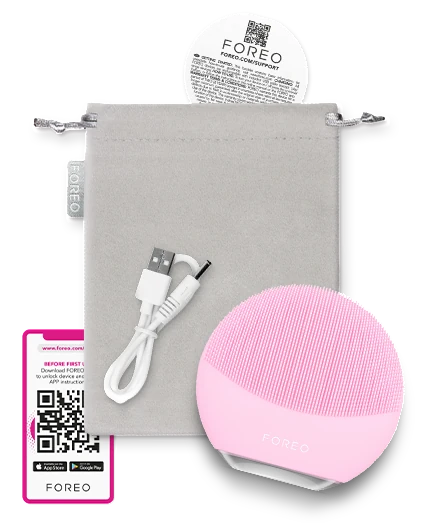 Buy FOREO LUNA mini 3 Smart Facial Cleansing Massager Pearl Pink - at Best Price Online in Pakistan