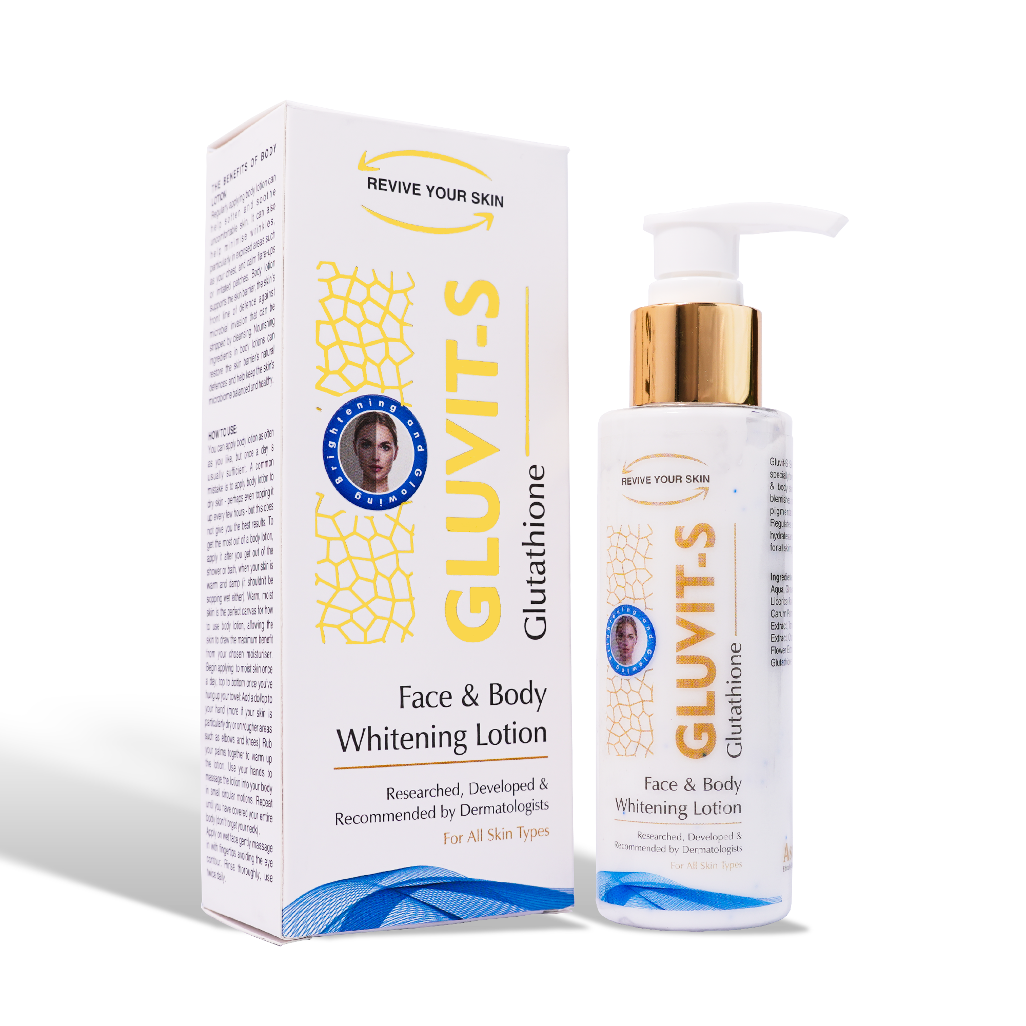 Buy GLUVIT-S Face & Body Whitening Lotion - at Best Price Online in Pakistan