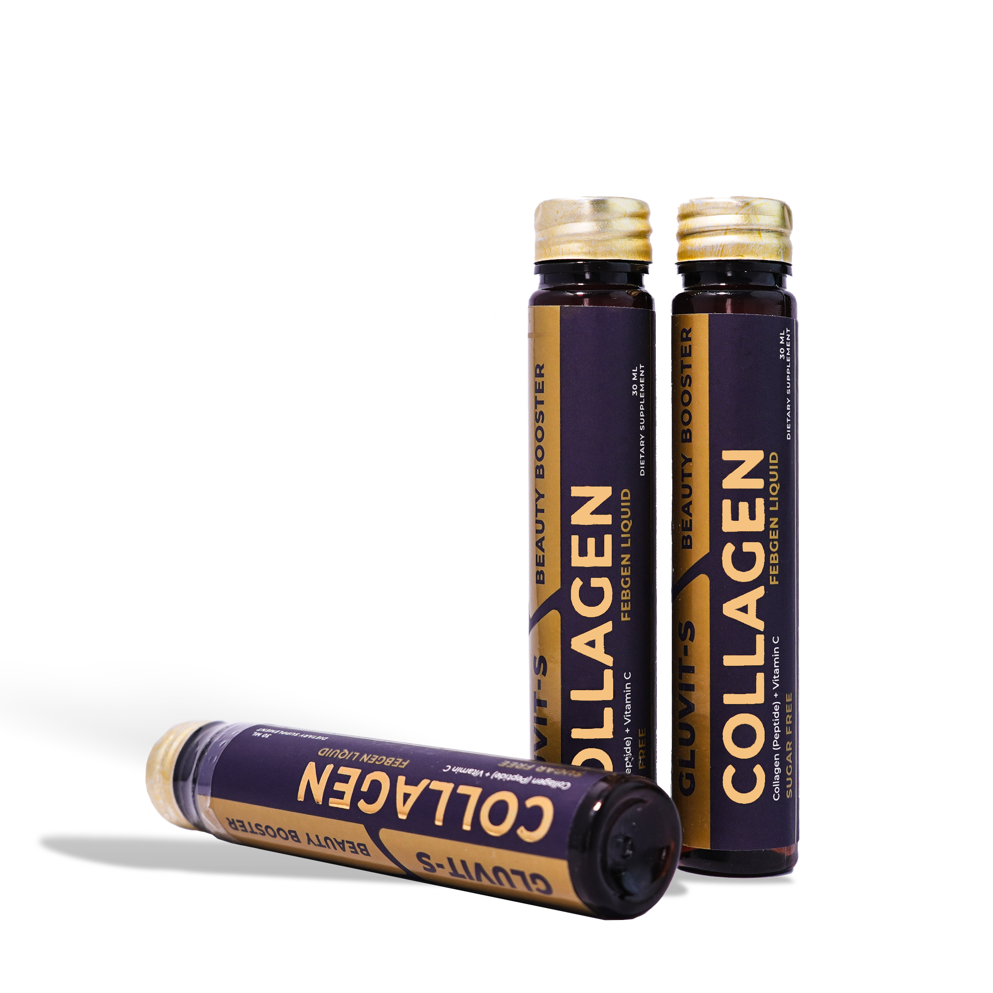 Buy Gluvit-S Collagen Febgen LIQUID - 3 x 30ml at Best Price Online in Pakistan