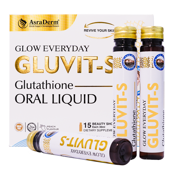 Buy Gluvit-S Glutathione Oral Liquid (30ml x 15) - Full Box (30ml x 15) at Best Price Online in Pakistan