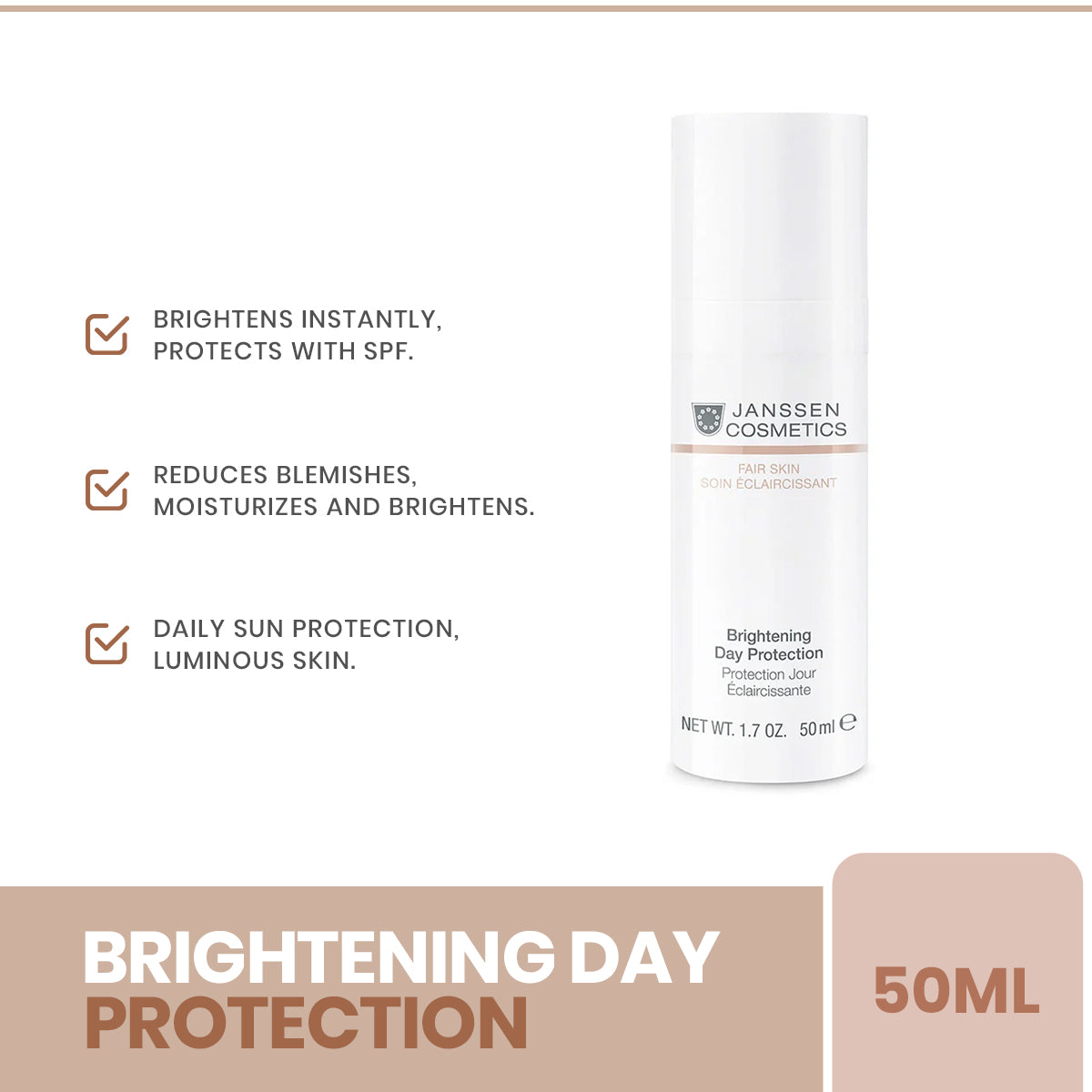 Buy Janssen Brightening Day Protection - 50ml at Best Price Online in Pakistan
