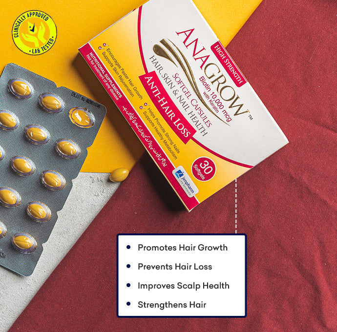 Buy Jenpharm Anagrow Soft Gel Capsules (30 Softgels) - at Best Price Online in Pakistan