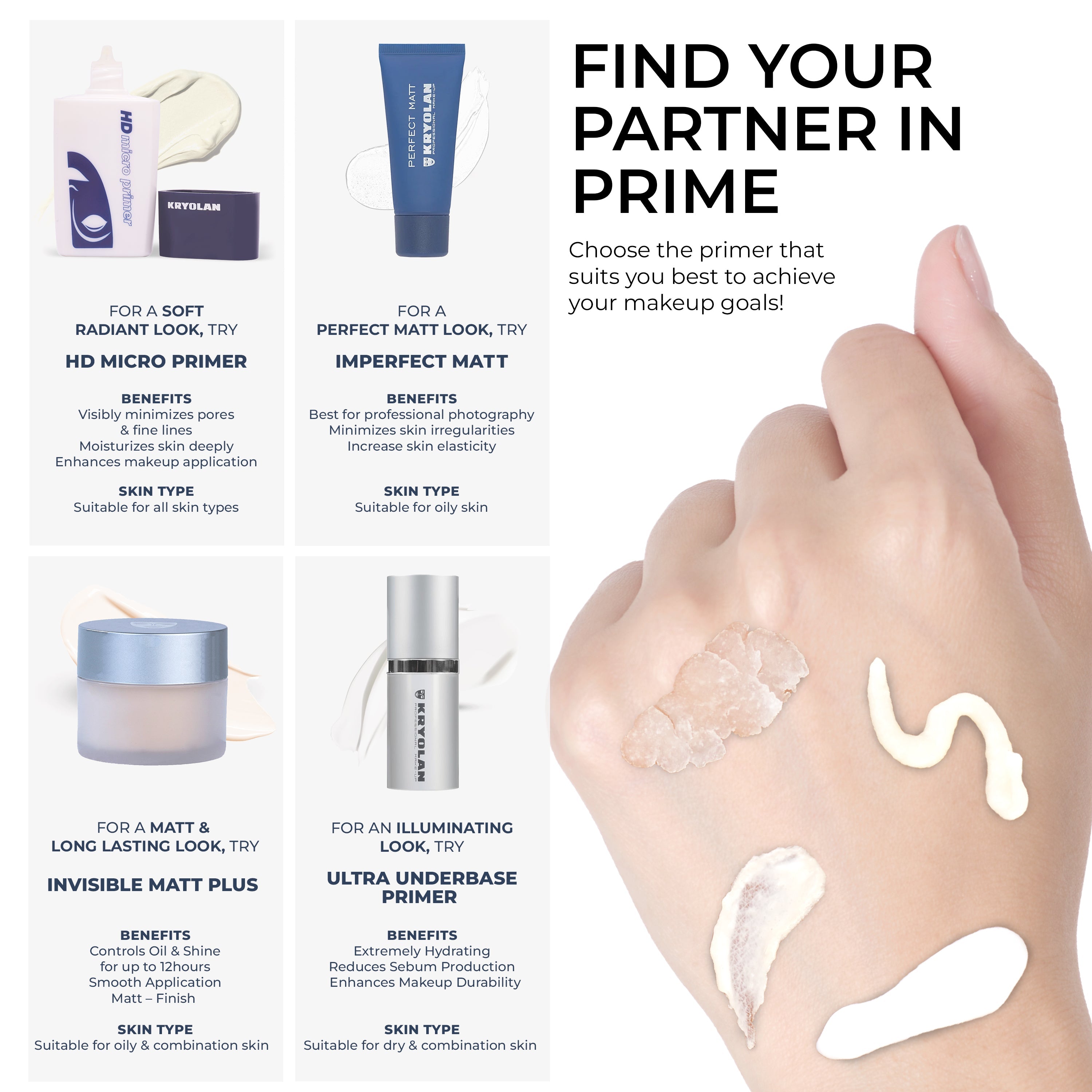 Buy Kryolan - HD Micro Primer - at Best Price Online in Pakistan