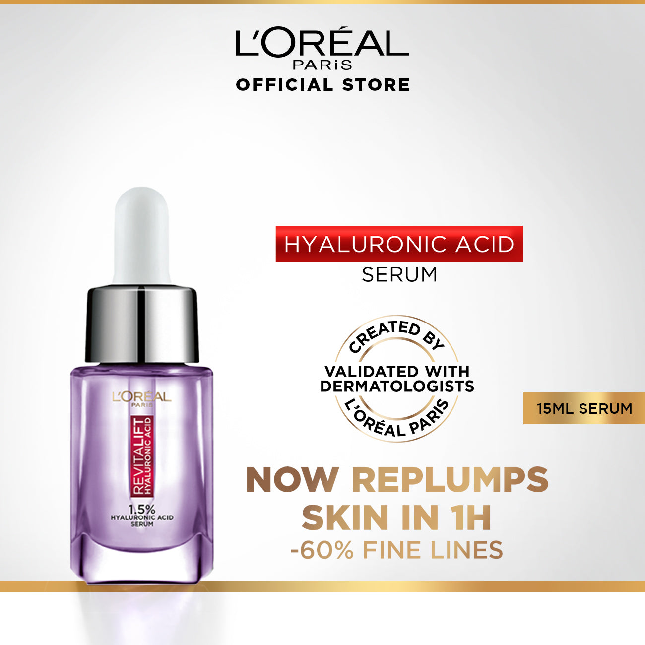 Buy  L'Oreal Paris Revitalift Hyaluronic Acid Serum - at Best Price Online in Pakistan