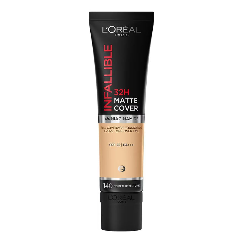 Buy  L'oreal Paris Infallible 32H Matte Cover Foundation - 140 - at Best Price Online in Pakistan