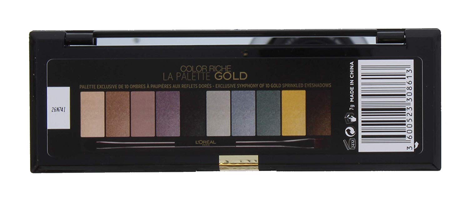 Buy L'Oreal LA Palette Gold Eyeshadow Palette - 7g - at Best Price Online in Pakistan