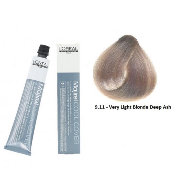 Buy L'Oreal Professionnel Majirel Cool Cover Permanent Creme Color - 7.11 Deep Ash Blonde - at Best Price Online in Pakistan