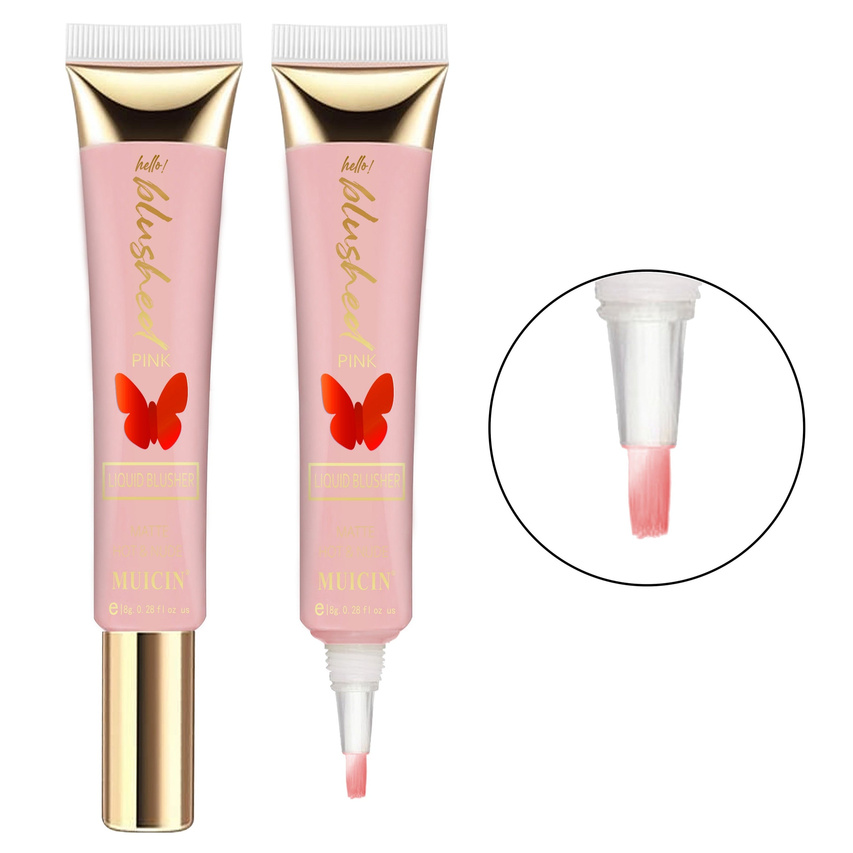 Buy MUICIN - Butterfly Pink Blusher Tube - 8g - at Best Price Online in Pakistan