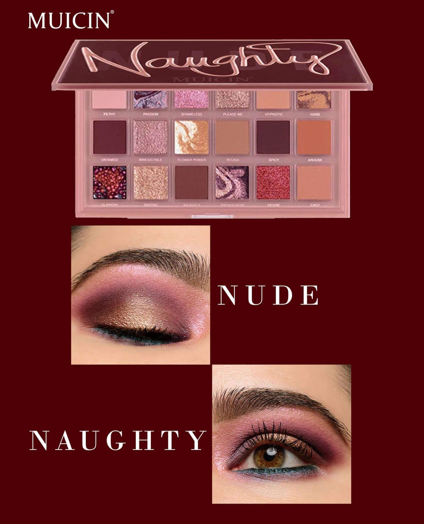 Buy MUICIN - Nude Naughty Eyeshadow Palette - at Best Price Online in Pakistan
