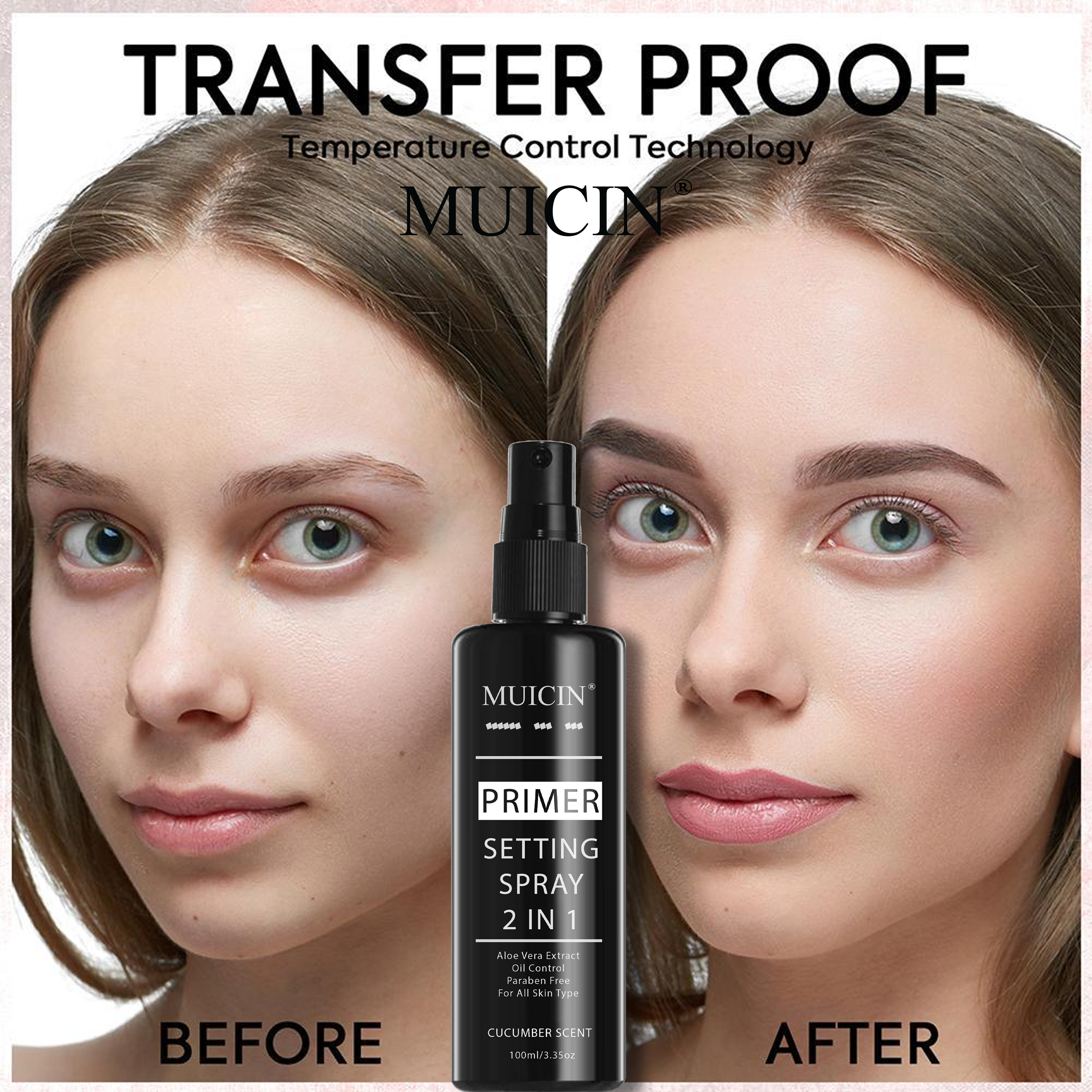 Buy MUICIN - 2 in 1 Primer Setting Spray - 100ml - at Best Price Online in Pakistan
