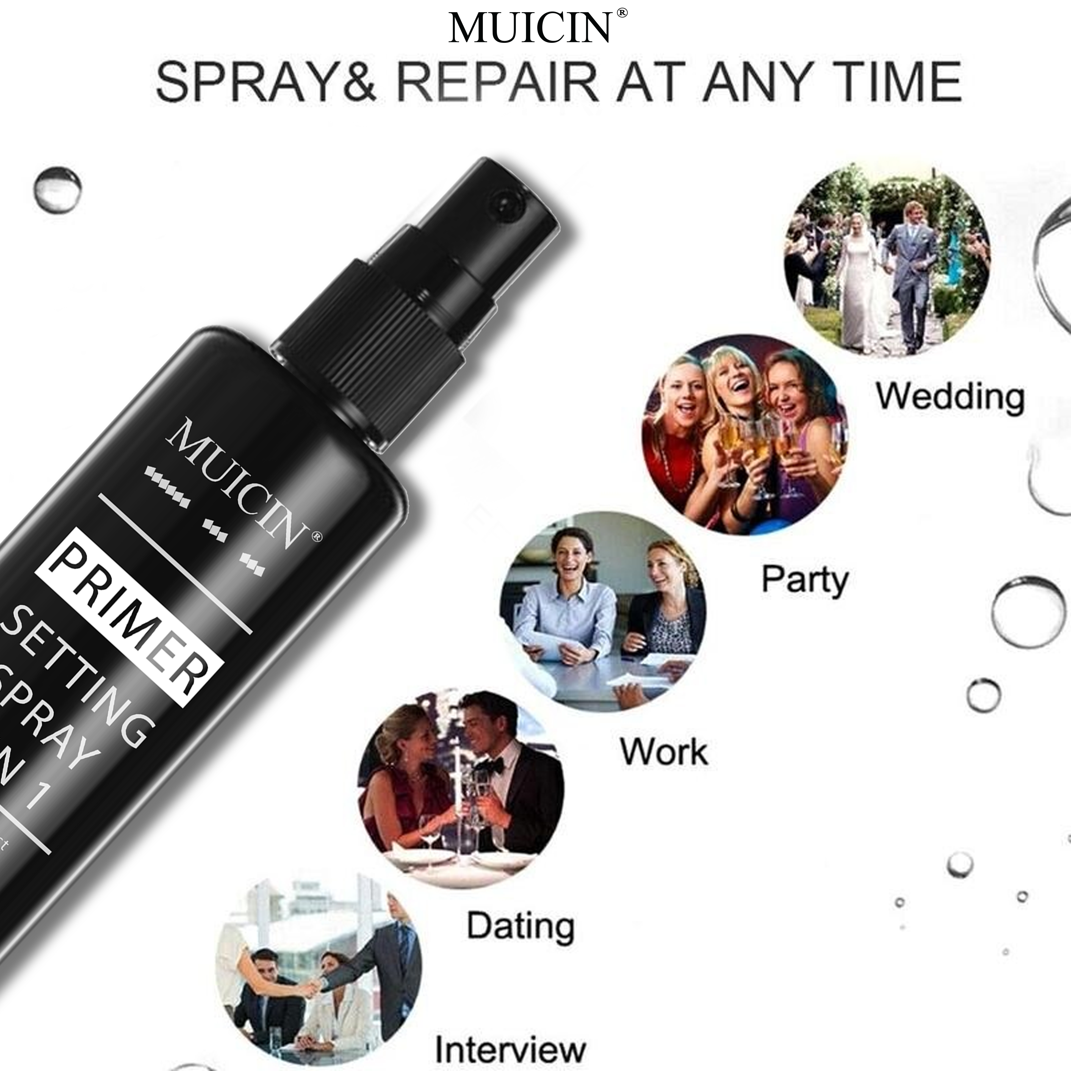 Buy MUICIN - 2 in 1 Primer Setting Spray - 100ml - at Best Price Online in Pakistan