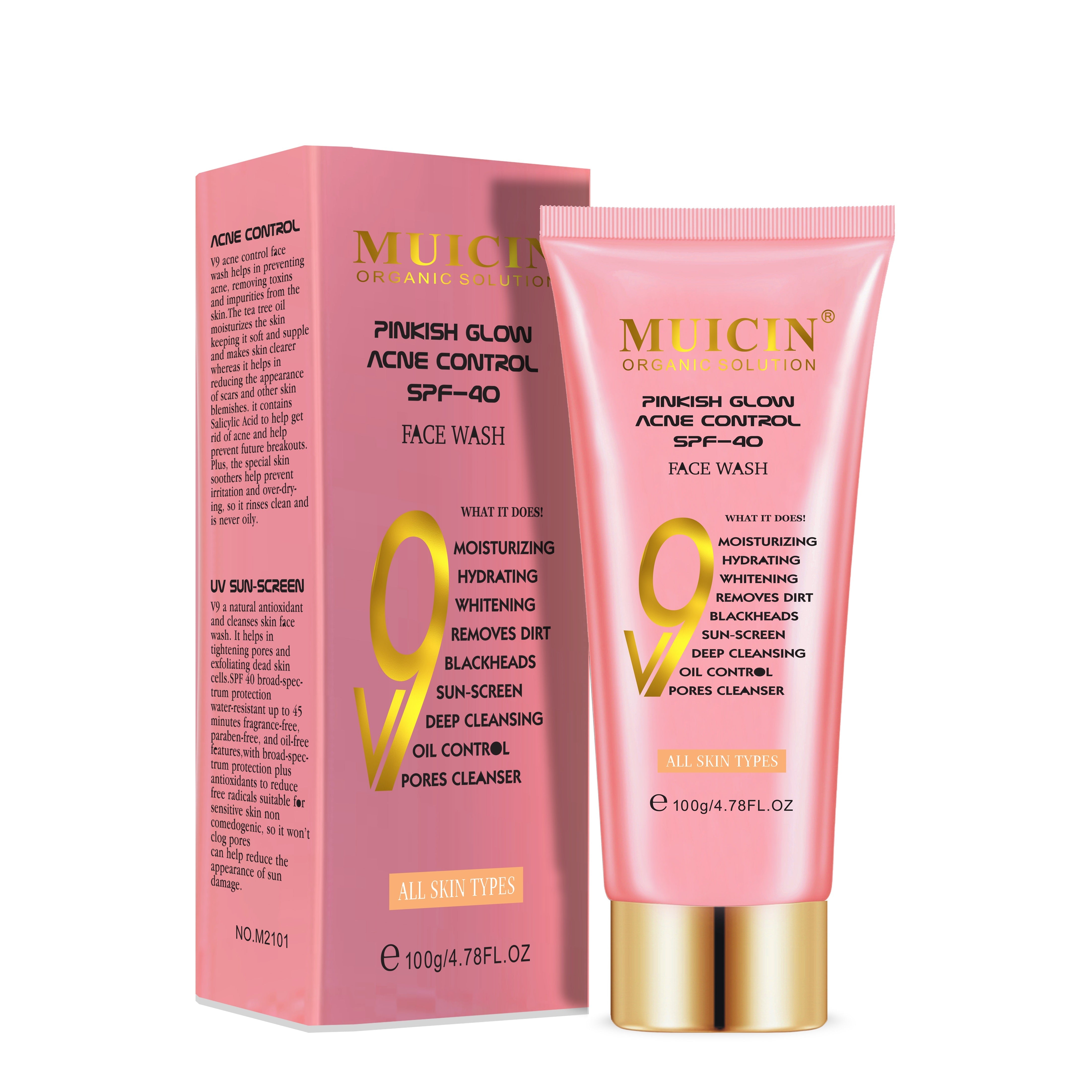 Buy MUICIN - Baby V9 Pinkish Glow Face Wash 100g - at Best Price Online in Pakistan