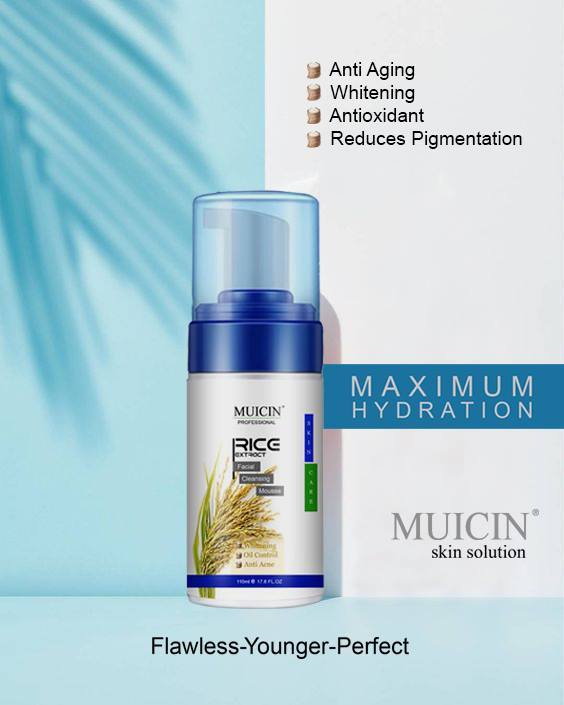 Buy MUICIN - Rice Extract Facial Cleansing Mousse - 110ml - at Best Price Online in Pakistan