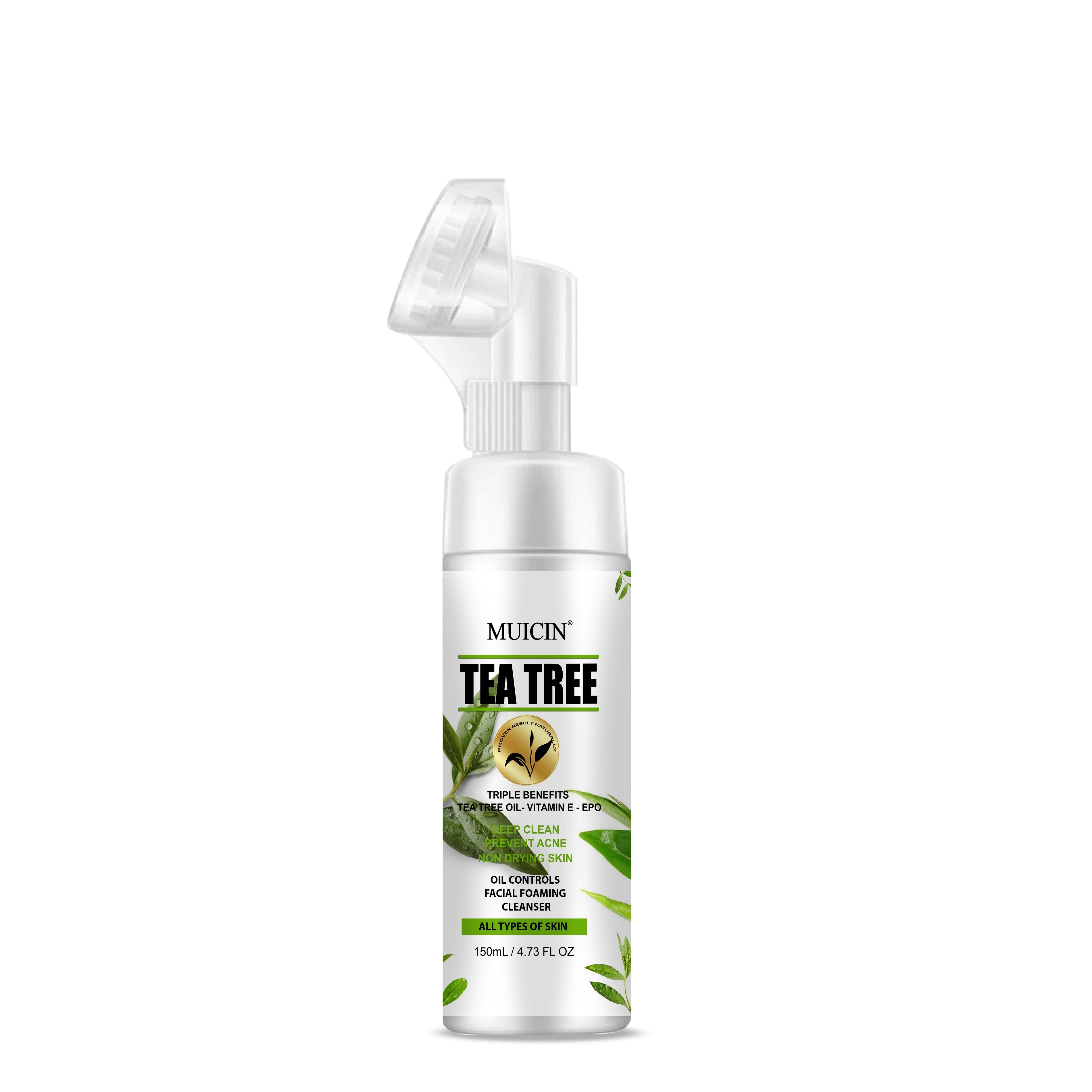 Buy MUICIN - Tea Tree Bubble Foaming Facial Cleanser - 150ml - at Best Price Online in Pakistan