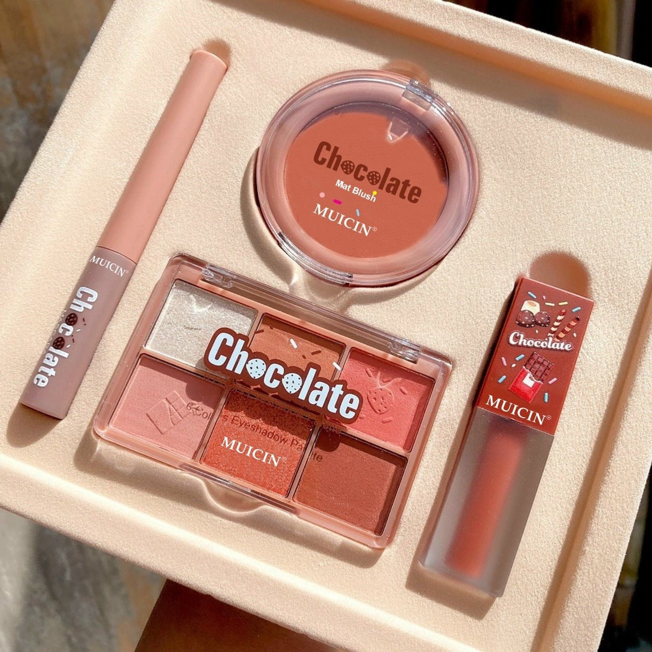 Buy MUICIN - 4 In 1 Wicked Dark Chocolate Makeup Kit - at Best Price Online in Pakistan
