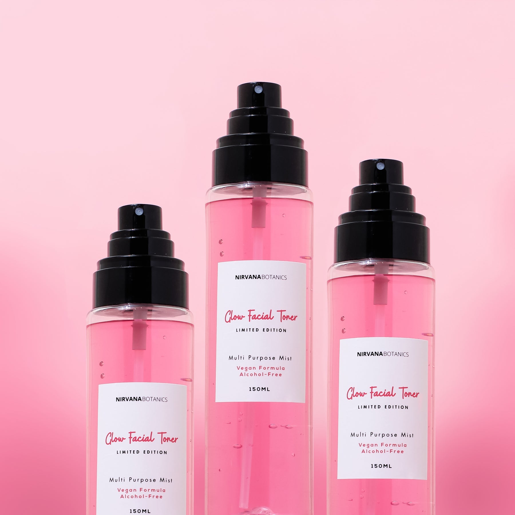 Buy Nirvana Botanics Pink Glow Facial Toner - Jumbo Size (LIMITED EDITION) - 150ml - at Best Price Online in Pakistan