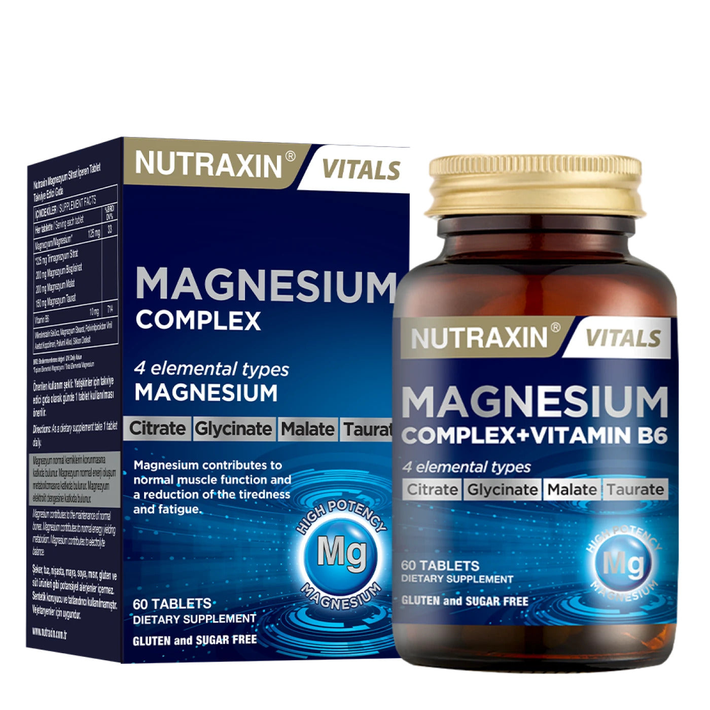 Buy Nutraxin Magnesium Complex + Vitamin B6 Tablets - at Best Price Online in Pakistan