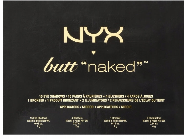 Buy NYX Butt Naked Makeup Palette X 3 - at Best Price Online in Pakistan