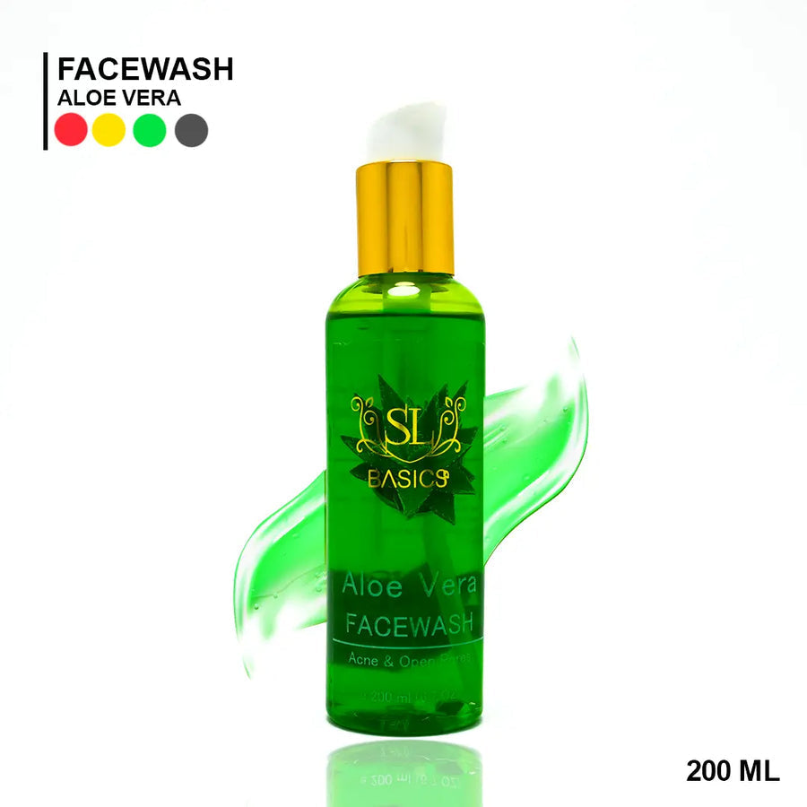 Buy  SL Basics Aloe Vera Face Wash - 200ml at Best Price Online in Pakistan