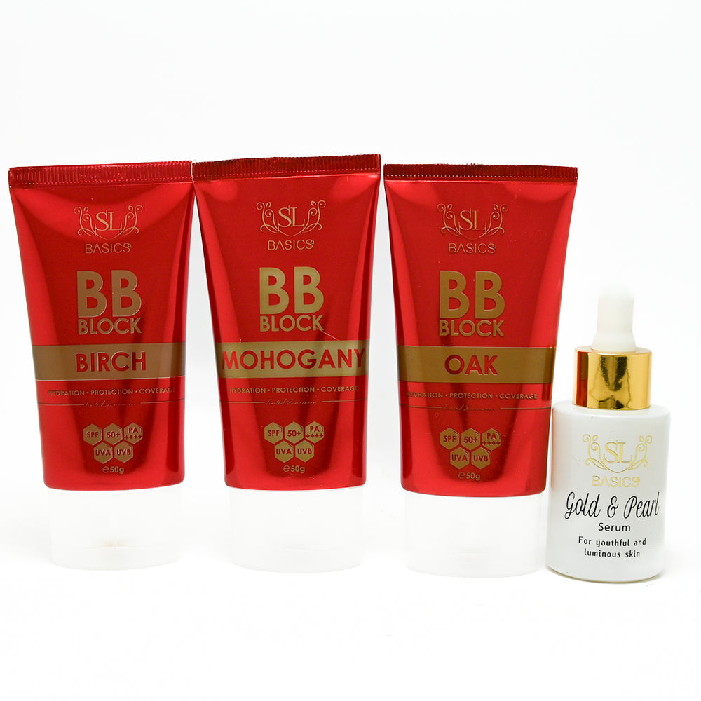 Buy SL Basics Golden Combo (BB Block + Gold and Pearl) - at Best Price Online in Pakistan