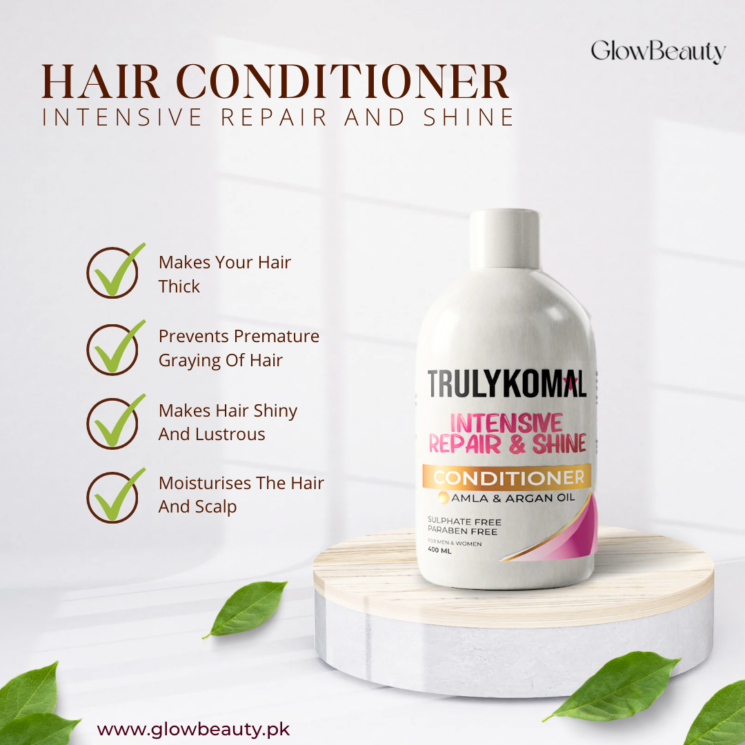 Buy TrulyKomal Intensive Repair & Shine Hair Conditioner - 400ml - at Best Price Online in Pakistan