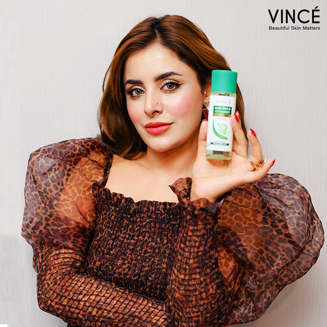Buy Vince Aloe Vera & Cucumber Pore Tightening Toner - 120ml - at Best Price Online in Pakistan