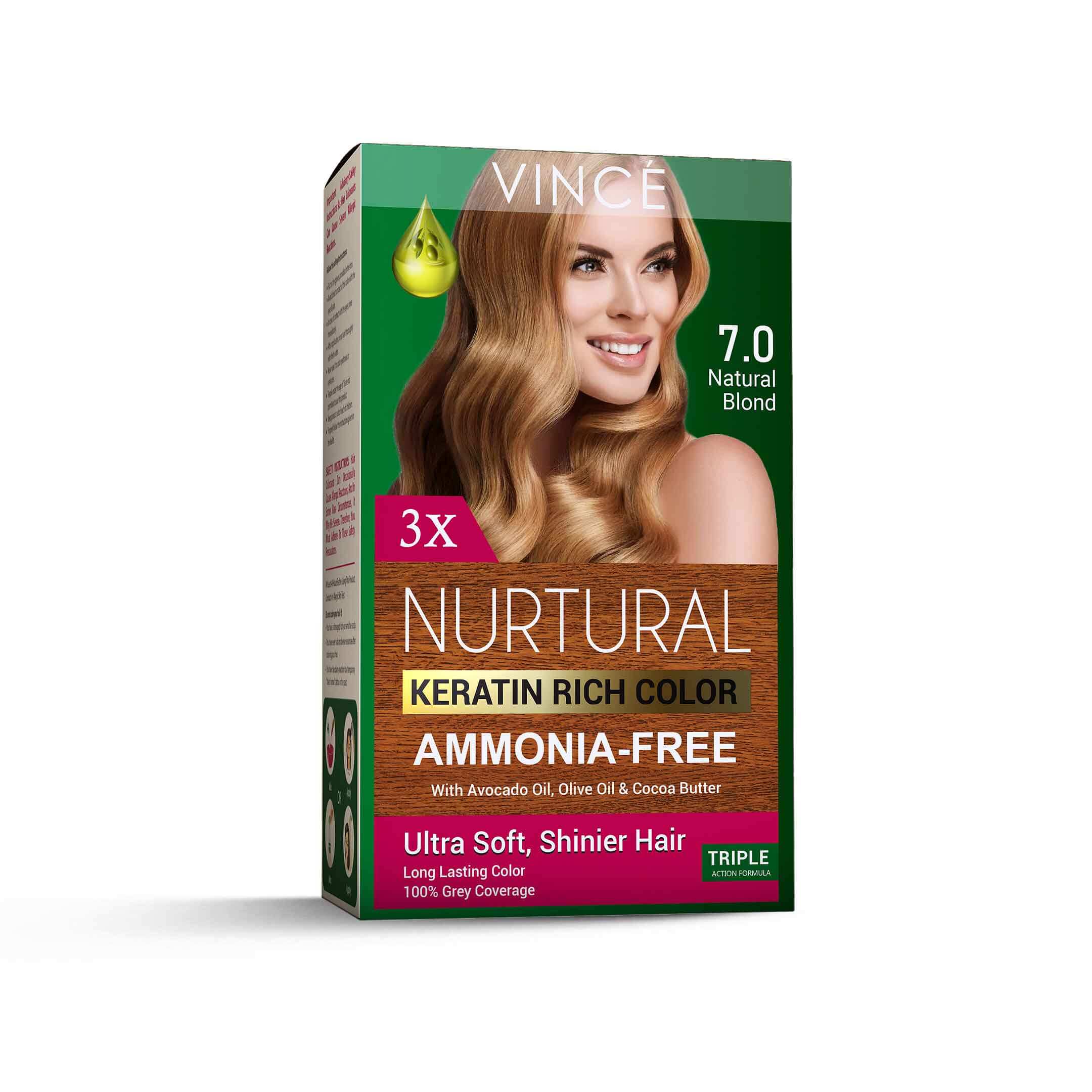 Buy Nurtural Women Hair Color - 7.0 - Natural Blond at Best Price Online in Pakistan