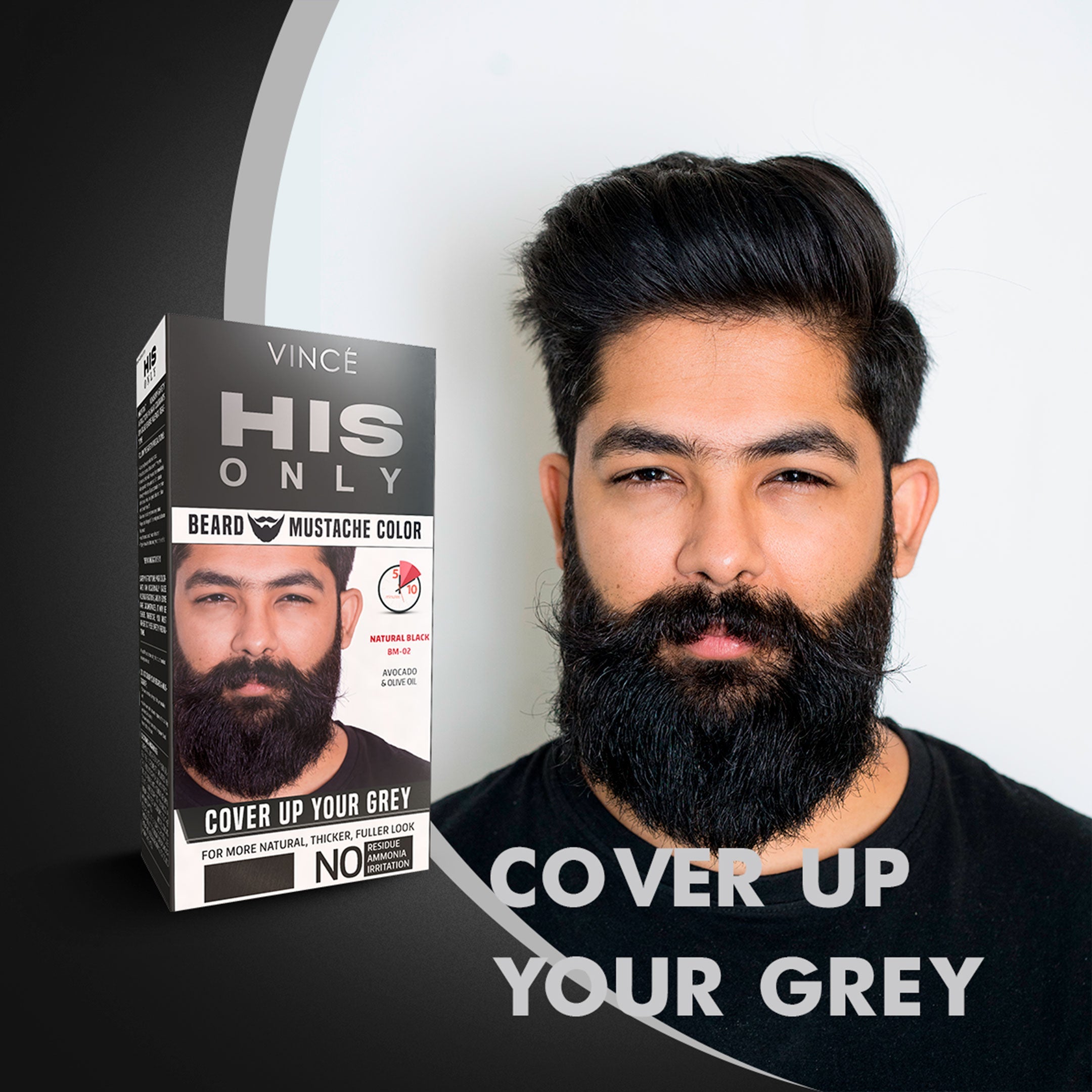Buy Vince Dark Brown - Beard & Mustache Color - at Best Price Online in Pakistan