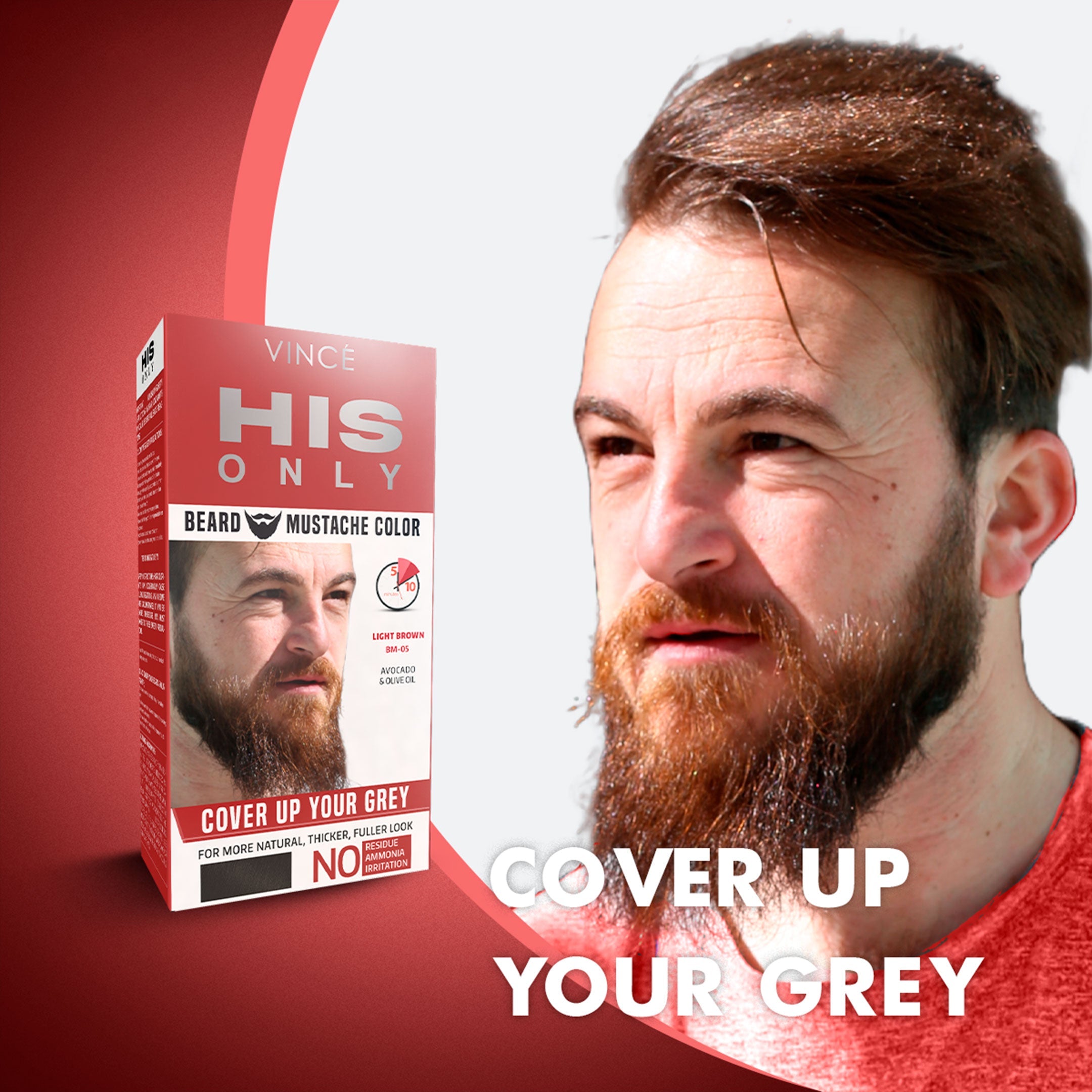 Buy Vince Dark Brown - Beard & Mustache Color - at Best Price Online in Pakistan
