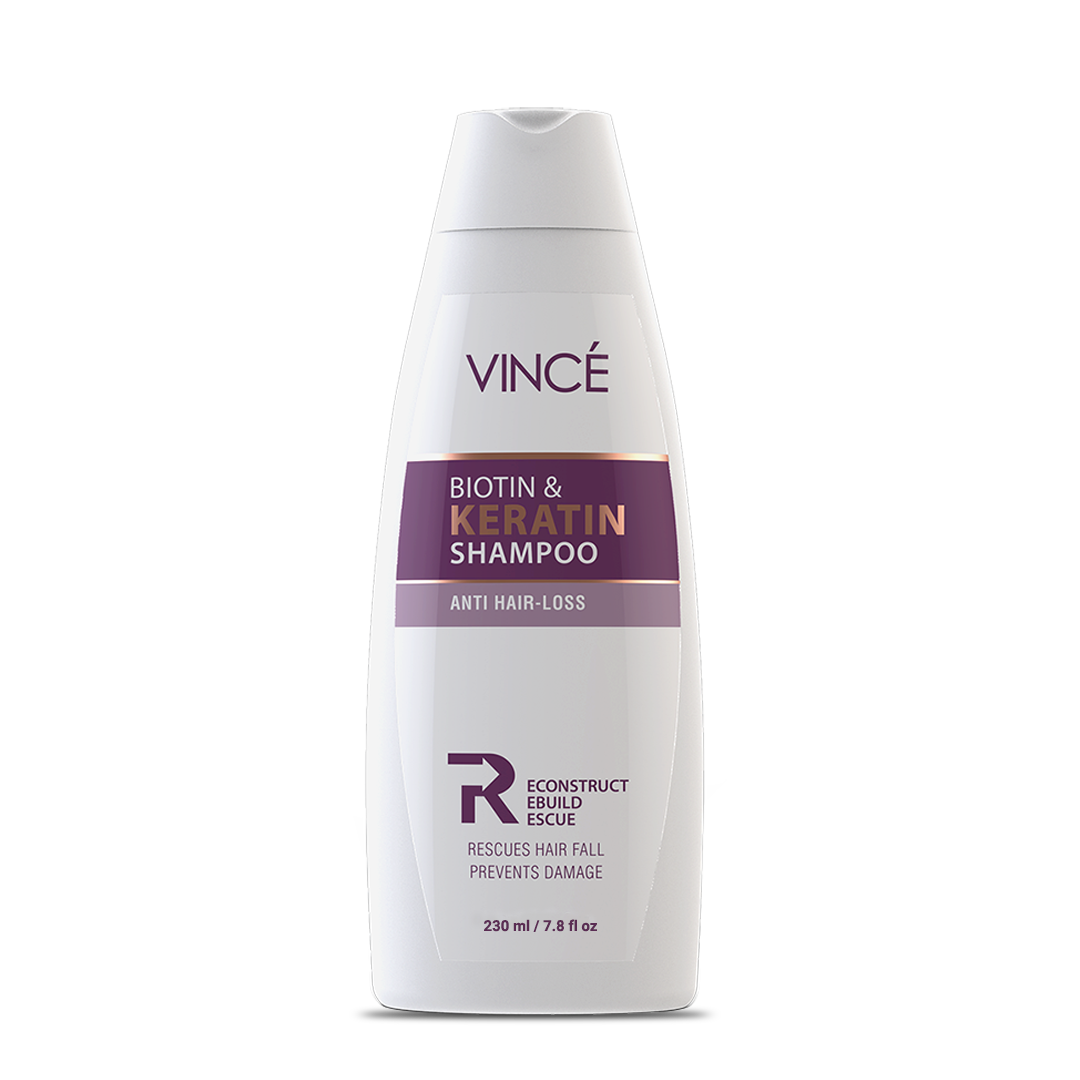 Buy  Vince Biotin & Keratin Shampoo - 230ml - at Best Price Online in Pakistan