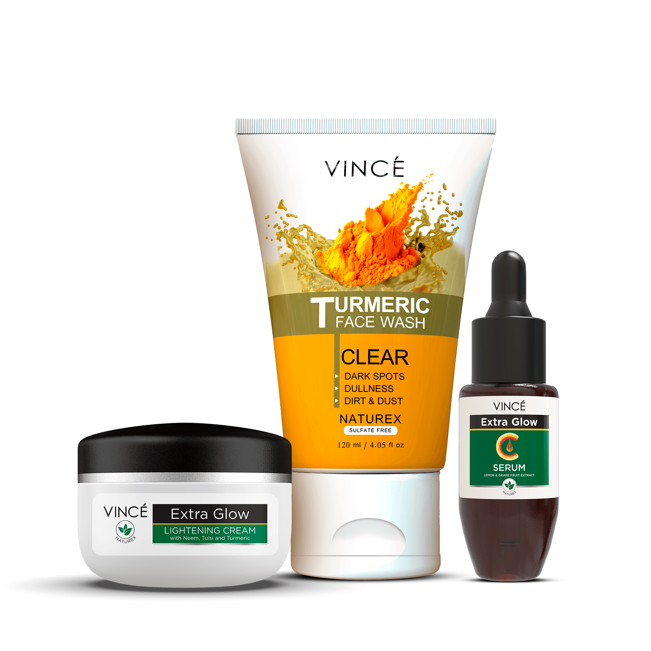 Buy Vince Botanical Glow Pack (Face Wash, Cream and Serum) - at Best Price Online in Pakistan