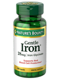 Nature's Bounty Gentle Iron 28mg, 90 Pack