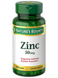 Nature's Bounty Zinc 50mg