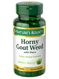 Nature’s Bounty Horny Goat Weed with Maca, 60 Pack