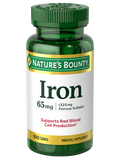 Nature's Bounty Iron 65mg 100 Pack