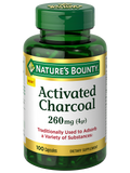 Nature's Bounty Activated Charcoal, 100 Pack