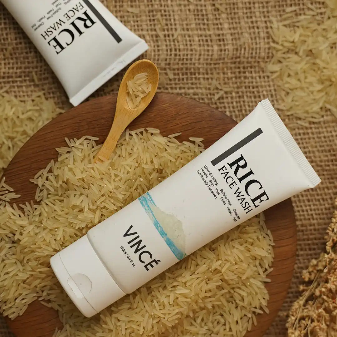 Vince Rice Face Wash - 100ml – Glow Beauty