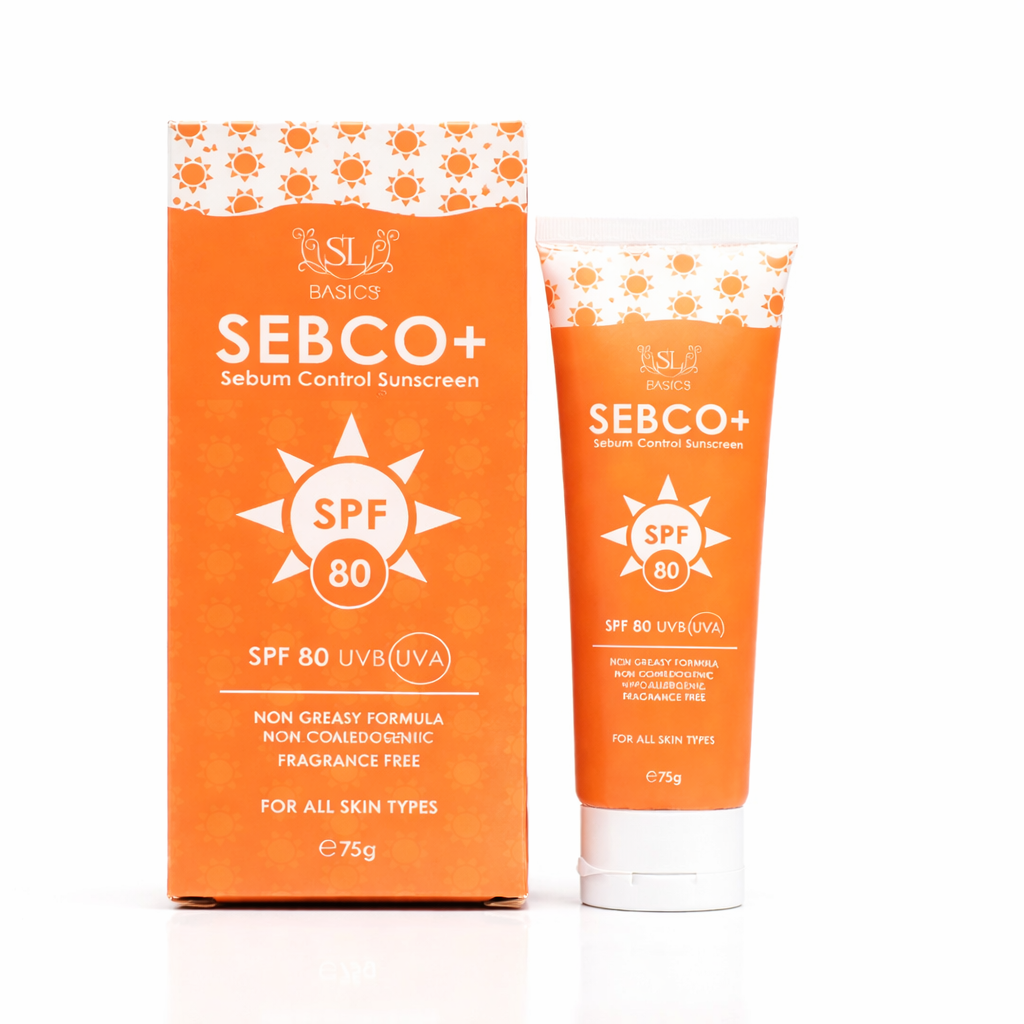 SL Basics Sebco+ Sunblock SPF80  - 75g