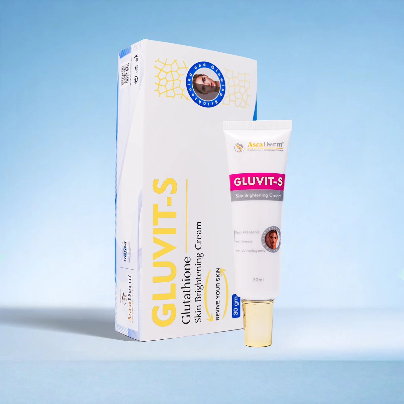 glutathione benefits for eyes Gluvit-S Glutathione Brightening Cream