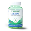 Buy Original Nutrifactor Liverovit 60 Pack at Best Price in Pakistan - Glow Beauty