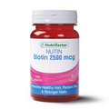 Buy Nutrifactor Nutin Biotin 2500mcg at Best Price in Pakistan - Glow Beauty