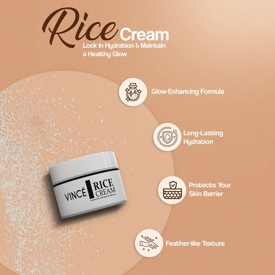 Vince Rice Cream - 50g – Glow Beauty
