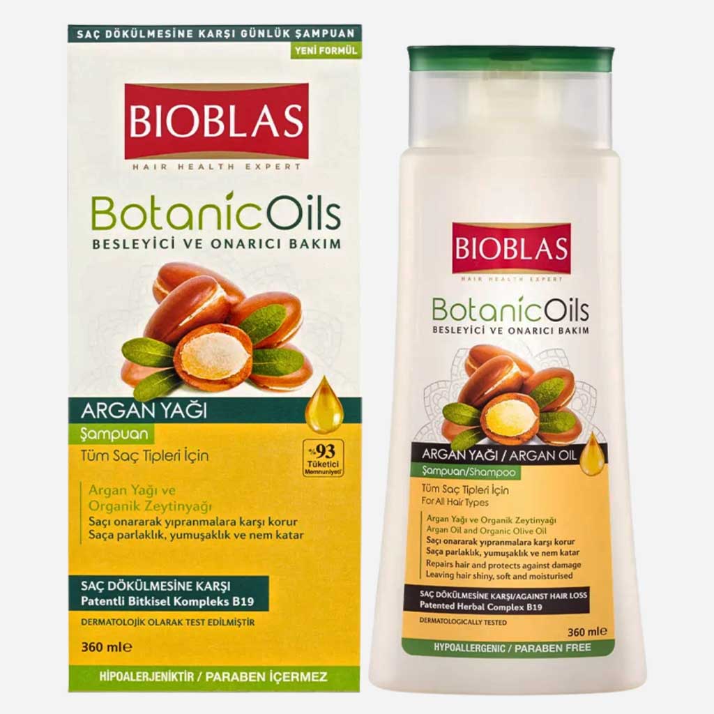 Buy  Bioblas - Botanic + Argan Oil Shampoo - at Best Price Online in Pakistan